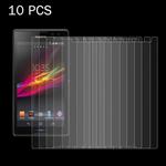 10 PCS for Sony Xperia C / S39h 0.26mm 9H Surface Hardness 2.5D Explosion-proof Tempered Glass Screen Film