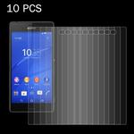10 PCS for Sony Xperia Z4 / Z3+ 0.26mm 9H Surface Hardness 2.5D Explosion-proof Tempered Glass Screen Film