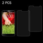 2 PCS for LG G2 mini / D620 0.26mm 9H Surface Hardness 2.5D Explosion-proof Tempered Glass Screen Film