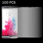 100 PCS for LG G3 / D855 / D856 / D857 / D859 0.26mm 9H Surface Hardness 2.5D Explosion-proof Tempered Glass Screen Film
