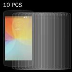 10 PCS for LG F60 / D392 / Ls660 0.26mm 9H Surface Hardness 2.5D Explosion-proof Tempered Glass Screen Film