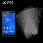 10 PCS for Sony Xperia Z4 Mini / Compact 0.26mm 9H Surface Hardness 2.5D Explosion-proof Tempered Glass Screen Film