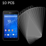 10 PCS for Sony Xperia E4G 0.26mm 9H Surface Hardness 2.5D Explosion-proof Tempered Glass Screen Film