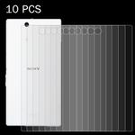 10 PCS for Sony Xperia Z Ultra / XL39h 0.26mm 9H Surface Hardness 2.5D Explosion-proof Back Tempered Glass Film