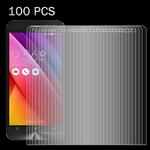 100 PCS for Asus Zenfone 2 Laser / ZE500KL 0.26mm 9H Surface Hardness 2.5D Explosion-proof Tempered Glass Screen Film