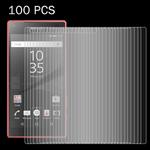 100 PCS for Sony Xperia Z5 Compact 0.26mm 9H Surface Hardness 2.5D Explosion-proof Tempered Glass Screen Film