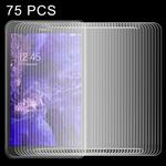 75 PCS 0.4mm 9H+ Surface Hardness 2.5D Explosion-proof Tempered Glass Film for Galaxy Tab Active / T360