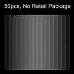 50 PCS for Sony Xperia E4 0.26mm 9H Surface Hardness 2.5D Explosion-proof Tempered Glass Film, No Retail Package