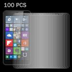 100 PCS for Microsoft Lumia 640 XL 0.26mm 9H+ Surface Hardness 2.5D Explosion-proof Tempered Glass Film