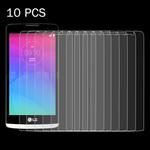 10 PCS for LG Leon / C40 0.26mm 9H+ Surface Hardness 2.5D Explosion-proof Tempered Glass Film