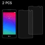2 PCS for LG Joy 0.26mm 9H+ Surface Hardness 2.5D Explosion-proof Tempered Glass Film