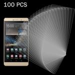100 PCS for  Huawei P8 Max 0.26mm 9H+ Surface Hardness 2.5D Explosion-proof Tempered Glass Film