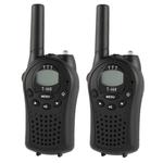 2 PCS T-668 400-470MHz 1.0 inch LCD 8 / 20 / 22CHS Walkie Talkie Set