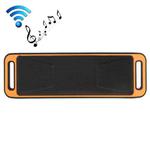 Portable Stereo Wireless Bluetooth Music Speaker, Support Hands-free Answer Phone & FM Radio & TF Card, For iPhone, Galaxy, Sony, Lenovo, HTC, Huawei, Google, LG, Xiaomi, other Smartphones(Orange)