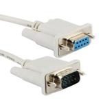 DB9 Male to Female RS232 9Pin Serial Extension Cable, Length: 1.5m