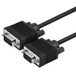 20m Good Quality VGA 15 Pin Male to VGA 15Pin Male Cable for LCD Monitor , Projector(Black)