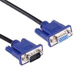 3m Good Quality VGA 15 Pin Male to VGA 15 Pin Female Cable for LCD Monitor, Projector, etc