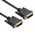 DVI-D Dual Link 24+1 Pin Male to Male Video Cable, Length: 2m