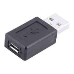 USB 2.0 AM to Micro USB Female Adapter(Black)