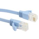 CAT6 Ultra-thin Flat Ethernet Network LAN Cable, Length: 10m (Baby Blue)