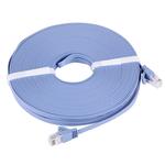 CAT6 Ultra-thin Flat Ethernet Network LAN Cable, Length: 20m(Blue)