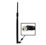 Wireless 7dB RP-SMA Network Antenna for Router Network with Antenna Base(Black)
