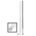 3G Wireless 15DBi RP-SMA Male Antenna(White)
