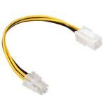 ATX 4 Pin Male to Female Power Supply Extension Cable Cord Connector