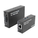 VGA UTP Extender 1x1 Splitter with Audio(Black)