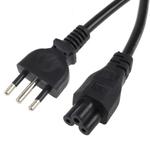 3 Prong Style Italian Notebook AC Power Cord, Length: 1.5m