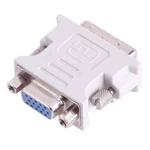 DVI-I Male Dual-Link 24 + 5 to 15 Pin VGA Female Video Monitor Adapter Converter(Grey)