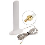 High Quality Indoor 25dBi CRC9 4G Antenna, Cable Length: 2m(White)