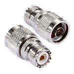 N Male to UHF Female Connector