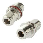 Coaxial RF N Female to N Female Adapter(Silver)