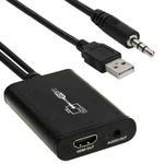 USB 2.0 to HDMI HD Video Leader Converter for HDTV, Support Full HD 1080P