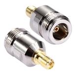 RP-SMA Female Male Pin to N Female Connector Adapter