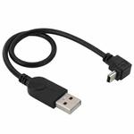 90 Degree Mini USB Male to USB 2.0 AM USB Adapter Cable, Length: 29cm