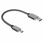 USB-C / Type-C 3.1 Male to USB 3.0 Male Cable, Length: 15cm