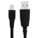 Micro USB to USB Data Sync Charger Cable , Length: 1m(Black)
