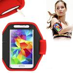 Sports Armband Case for Galaxy S5 / G900 / S IV / i9500 / i9300 (Red)