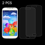 2PCS for Galaxy S IV / i9500 0.26mm 9H 2.5D Tempered Glass Film