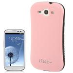 iFace Mall 3rd Series Urethane. PC Material Protective Shell for Galaxy SIII / i9300(Pink)