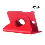 Litchi Texture 360 Degree Rotation Leather Case with multi-functional Holder for Galaxy Tab S2 8.0(Red)