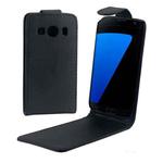 For Galaxy Ace Style LTE / G357 Vertical Flip Magnetic Snap Leather Case(Black)