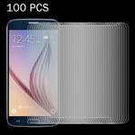 100 PCS 0.26mm 9H Surface Hardness 2.5D Explosion-proof Tempered Glass Screen Film for Galaxy S6 / G920