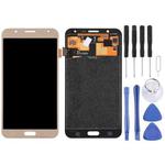 LCD Screen and Digitizer Full Assembly (OLED Material ) for Galaxy J7 / J700, J700F, J700F/DS, J700H/DS, J700M, J700M/DS, J700T, J700P(Gold)