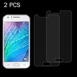 2 PCS for Galaxy J3 / J3109  / J320 (2016) 0.26mm 9H Surface Hardness 2.5D Explosion-proof Tempered Glass Screen Film