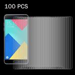 100 PCS for Galaxy A7(2016) / A710 0.26mm 9H Surface Hardness 2.5D Explosion-proof Tempered Glass Screen Film