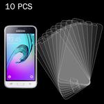 10 PCS for Galaxy J1(2016) / J120 0.26mm 9H Surface Hardness 2.5D Explosion-proof Tempered Glass Screen Film