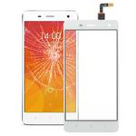 Touch Panel Digitizer Glass Lens  Part for Xiaomi Mi4(White)